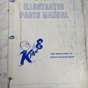 Kinze Manufacturing Illustrated Parts List Manual Planting Unit 30 36 38 40