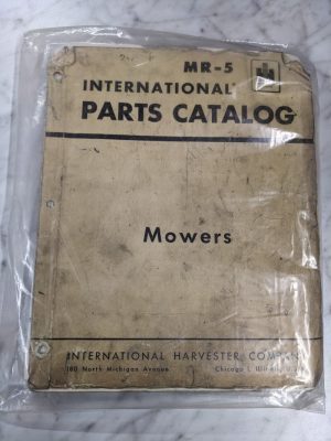 International Harvester Ih Service Parts List Book Catalog Manual Mowers Mr-5