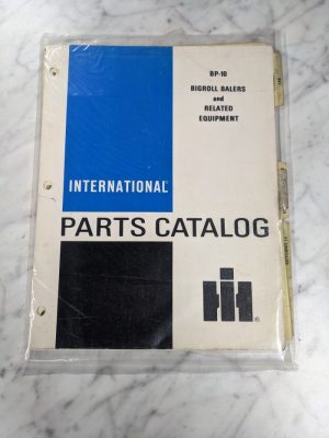 International Harvester Ih Service Parts List Catalog Manual Bp-10 Bigroll Baler