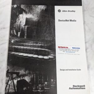 Allen Bradley Devicenet Media Design & Installation Service Operator Manual 2004