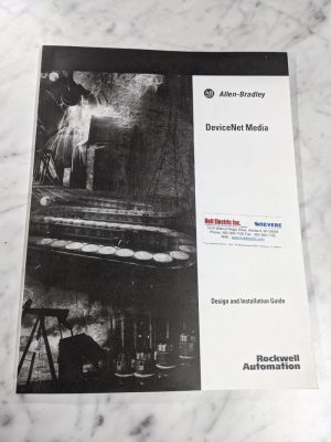 Allen Bradley Devicenet Media Design & Installation Service Operator Manual 2004