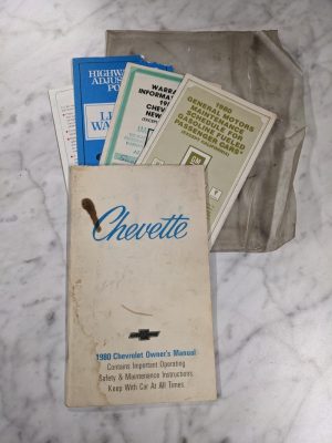 1980 Chevrolet Chevy Chevette Operator Owner Manual Passenger Car