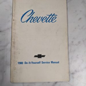 1980 Chevrolet Chevy Chevette Do-It-Yourself Service Manual Passenger Car