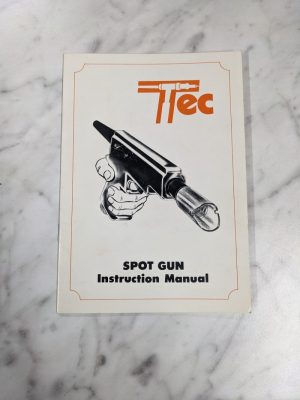 Tec Spot Gun Instruction Operator Owner Service Manual