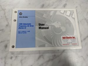 Allen Bradley User Owner Operator Service Manual 1305 Ac Drive Adjustable Freq