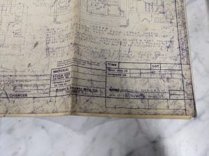 Brown Sharpe #12 Milling Machine Electrical Wiring Diagram Print Drawing 1946