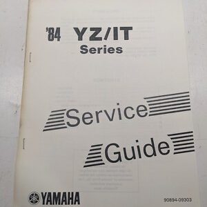 Yamaha Service Guide Dealer Book Yz It Series 90894-09303 1984 Motorcycle Oem