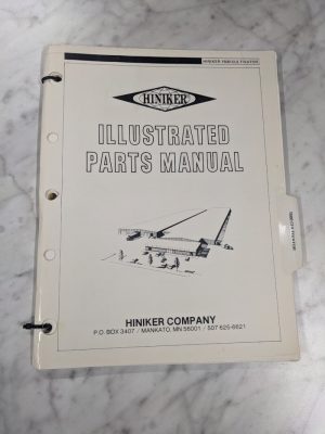 Hiniker Illustrated Service Parts List Book Manual Catalog 1500 Cultivator 1530