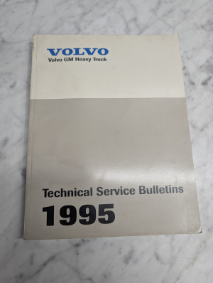 Whitegmc Volvo Technical Service Bulletins Manual Updates Dealer 1995