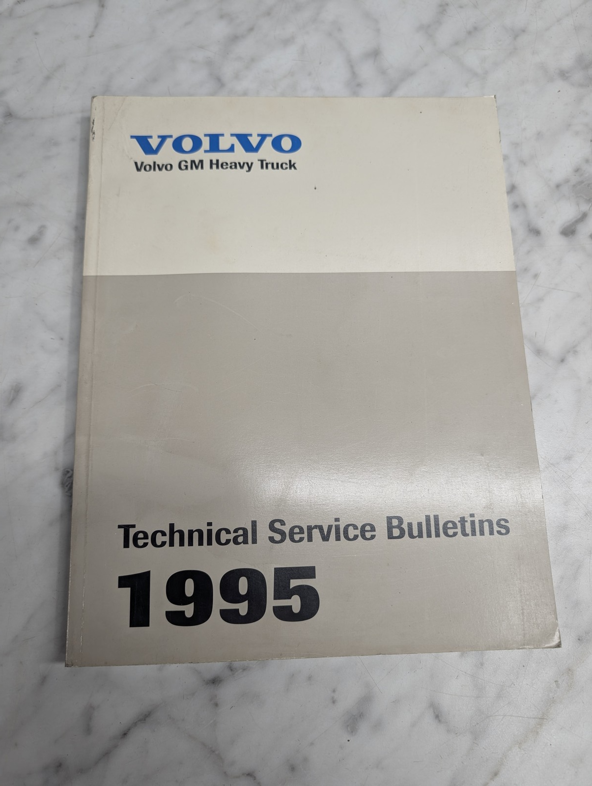 Whitegmc Volvo Technical Service Bulletins Manual Updates Dealer 1995