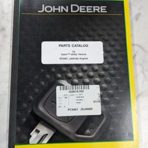 John Deere Service Parts List Manual Catalog Tx Gator Utility Vehicle Utv Pc9461