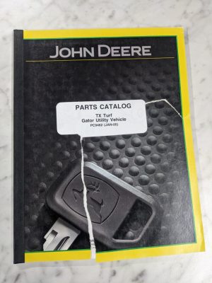 John Deere Service Parts Manual Catalog Tx Gator Utility Vehicle Utv Pc9462 2005