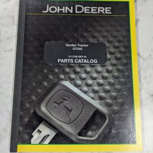 John Deere Jd Service Parts List Book Manual Catalog Garden Tractor Gt245 Pc2788