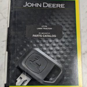 John Deere Jd Service Parts List Book Manual Catalog Lt170 Lawn Tractor Pc9073