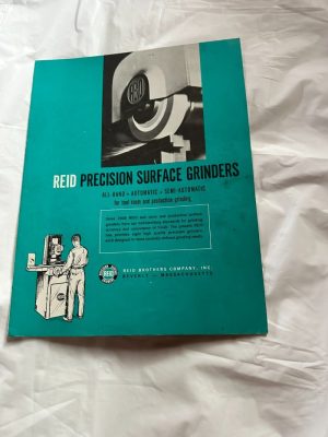 Reid Precision Surface Grinders All Hand Auto/Semi Automatic Sales Brochure