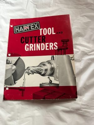 Hartex Utd Union Twist Drill Company Tool And Cutter Grinders Sales Brochure