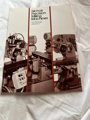 Nichols Dehoff Co Precision Milling Machines Auto/Semi-Automatic Sales Brochure