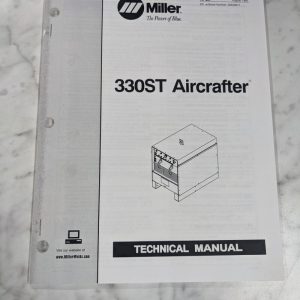 Miller Welder Technical Service Manual Parts List Aircrafter 330St Tm-251 1997