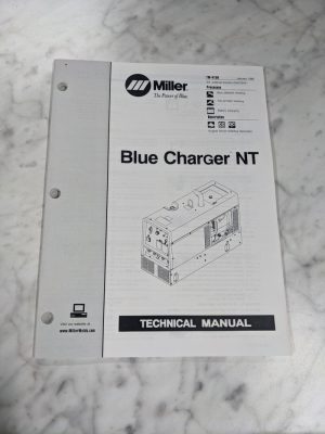 Miller Welder Technical Service Manual Parts List Blue Charger Nt Tm-415B 1999