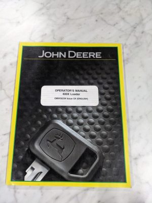 John Deere Jd Operator Manual Lawn Tractor Loader 400X Omw50254 G4