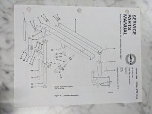 Miller Welder Service Parts Manual List Cb-8 Cb-14 Wire Feed Spm-1094A 1986