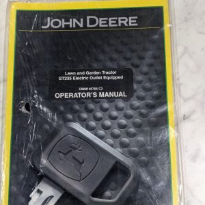 John Deere Operator Service Manual Gt235 Lawn Garden Tractor Omm146765 C2