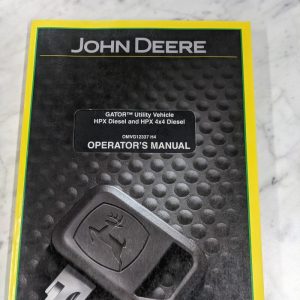 John Deere Operator Service Manual Gator Hpx Diesel 4X4 Utv Omvg12337 H4