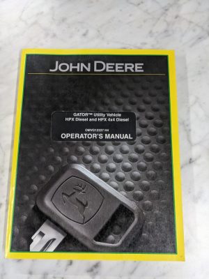 John Deere Operator Service Manual Gator Hpx Diesel 4X4 Utv Omvg12337 H4