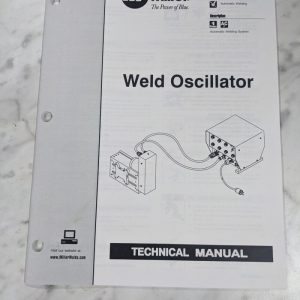 Miller Welder Techinical Manual Service Parts List Weld Oscillator Tm-1085A 1998