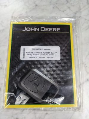 John Deere Operator Service Manual Xuv865 E M R Gator Utility Vehicle Omuc26712