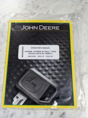John Deere Operator Service Manual Xuv560 E S4 Gator Utility Vehicle Omuc25928