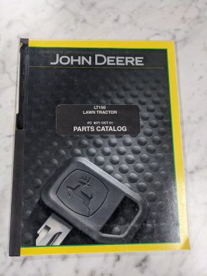 John Deere Service Parts List Book Manual Catalog Lt150 Lawn Tractor Pc 9071