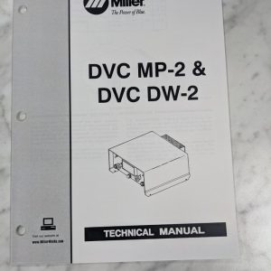 Miller Weder Service Technical Manual Parts List Dvc Mp-2 Dw-2 Tm-864 1997