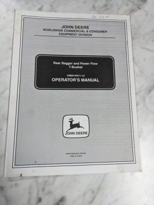 John Deere Operator Service Manual Rear Bagger Power Flow Omm145411