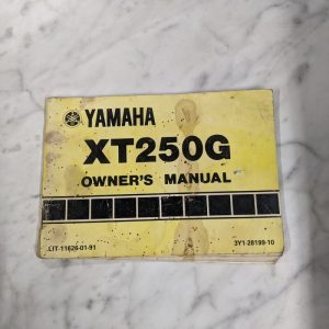 Yamaha Operator Owner Manual Xt250G 3Y1-28199-10 Motorcycle 1979