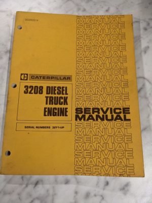 Caterpillar 3408 Diesel Truck Engine Service Repair Manual Sebr0514 32Y1-Up