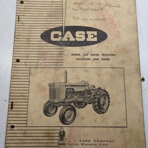 Case Parts Book Catalog List 530 Series Gas & Diesel Tractors A403 1963