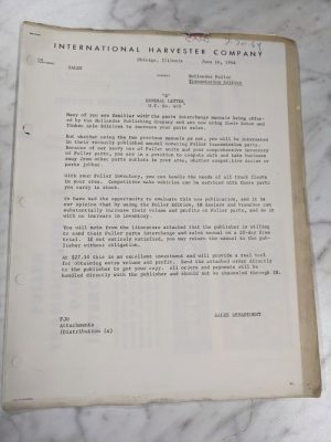 International Harvester Ih Trucks Hollander Fuller Transmission Sales Brochures