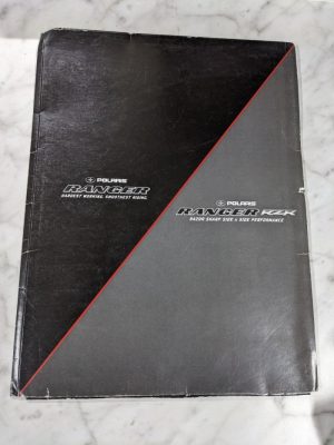 Polaris Ranger Rzr Sharp Side X Side Performance Sales Folder 2007 Spring