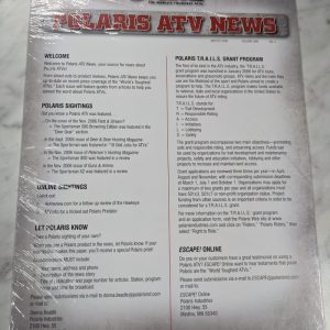 Polaris Atv News Winder 2006 Volume 1 No 2 The Worlds Toughest Atvs Dealership