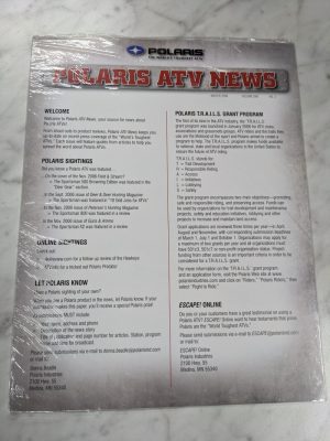 Polaris Atv News Winder 2006 Volume 1 No 2 The Worlds Toughest Atvs Dealership