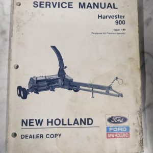 Ford New Holland Dealer Service Repair Manual Harvester 900 1-89 1989