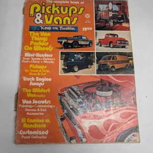 Pickups & Vans 1972 Keep On Truckin Customs Vintage Magazine Classic Hot Rat Rod