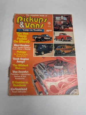 Pickups & Vans 1972 Keep On Truckin Customs Vintage Magazine Classic Hot Rat Rod