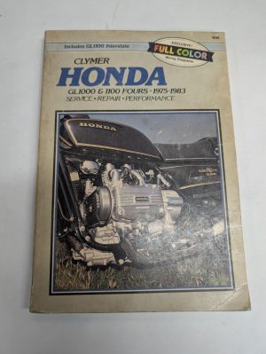 Clymer M340 1975-1982 Honda Gl1000 Gl1100 Shop Service Repair Manual Vtg Full