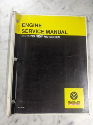 Perkins Diesel Construction Engine Service Repair Manual New 700 Series Holland