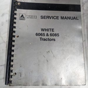 Agco White Service Repair Manual 6065 6085 Tractors Rops Cab 1992 72200482