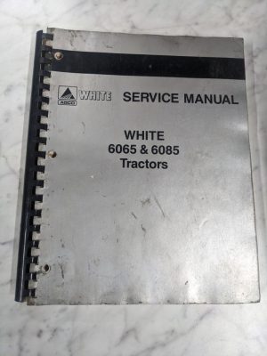 Agco White Service Repair Manual 6065 6085 Tractors Rops Cab 1992 72200482