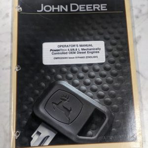 John Deere Operator'S Manual Powertech 4.5 6.8 L Oem Diesel Engines Omrg25204
