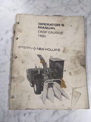 Sperry New Holland Operator'S Service Manual Crop Cruiser 1880 42188014 1974